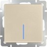 Выключатель Встраиваемые механизмы шампань W1112111