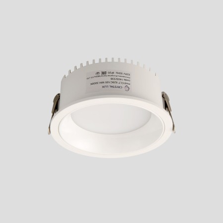 Встраиваемый светильник Crystal Lux CLT 529C105 WH 3000K
