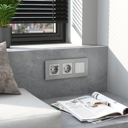 Рамка AluMax алюминий W0033506