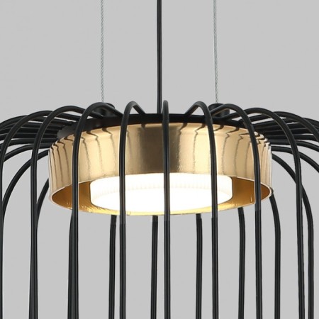 Подвесной светильник  MD.23106-1-P-BK+BR