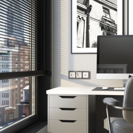 Накладка на механизм Встраиваемые механизмы перламутровый рифленый WL13-HDMI-CP