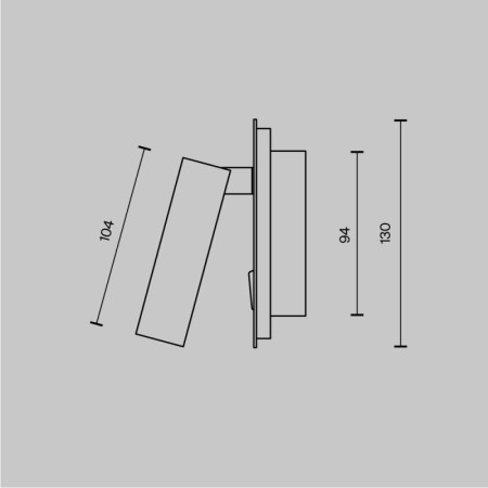 Спот Maytoni Technical C175-WL-01-6W-W