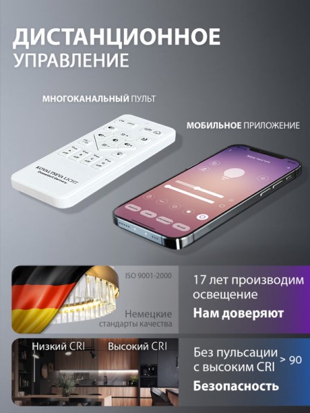 Подвесная люстра Natali Kovaltseva INNOVATION STYLE 83156