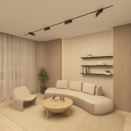 Трековый светильник Edder DK6636-BK