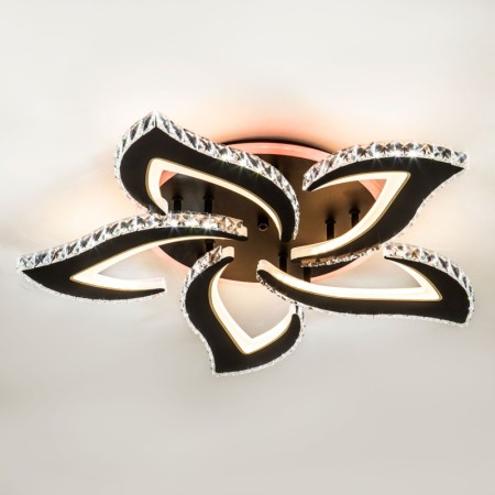 Накладная люстра LED4U L2839-5 BK