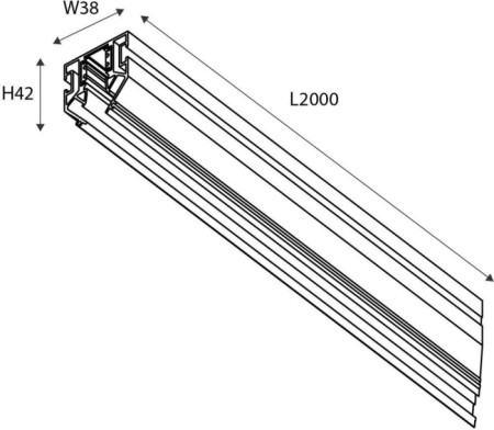Шинопровод Logica 1014-TB-200