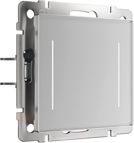 Выключатель Встраиваемые механизмы серебряные W4522006