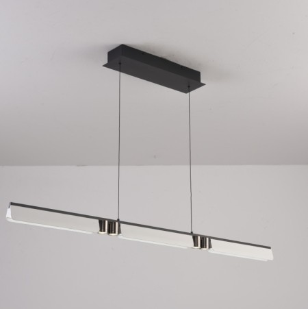 Подвесной светильник iLedex 9309D-1200-2 WH+BK