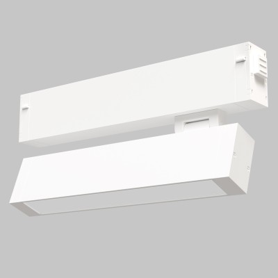 Светильник SMART рассеянного света поворотный для трековой системы SMART LINE 220В, 9Вт, Белый IL.0050.6001-9-WH