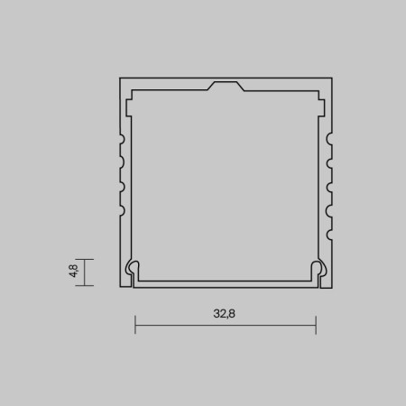 Экран Maytoni Technical 642031