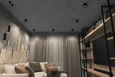 Точечный светильник Rodvig DK3090-BK+CH