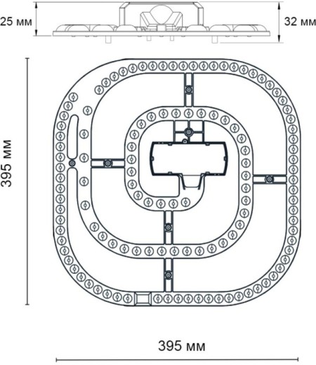 LED модуль с драйвером KLARK 357770