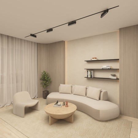 Трековый светильник Edder DK6646-BK