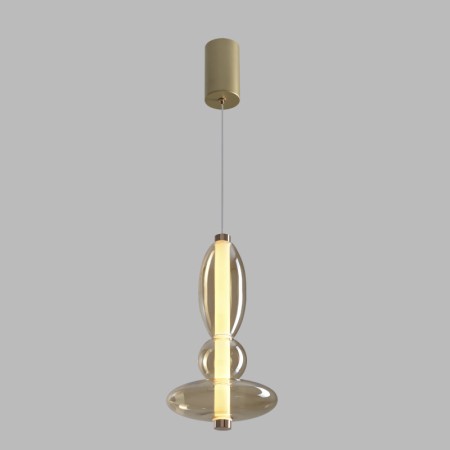 Подвесной светильник Crystal Lux QUASAR SP10W LED AMBER