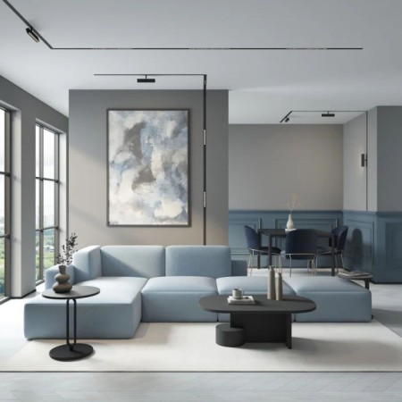 Трековый светильник SMART GRILL DK8002-CONN-BK