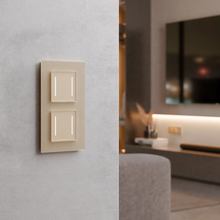 Выключатель Встраиваемые механизмы шампань W4522011