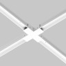 Коннектор X-образный Комплектующие для уличной трековой системы Elasity IP O-TR001-CC-W