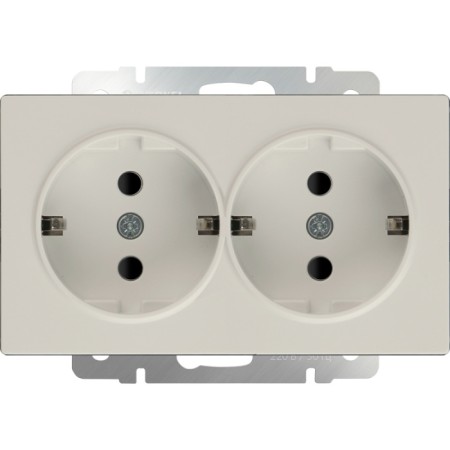 Розетка Встраиваемые механизмы слоновая кость W1172003