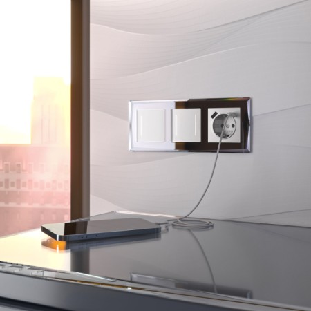 Выключатель Встраиваемые механизмы белые W4512001