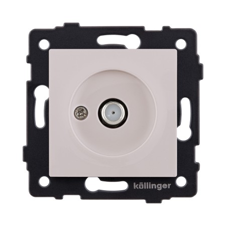 Розетка спутниковая SAT, кашемир матовый Kollinger REA-020CM для Aspekt, Eleganz, Reflex