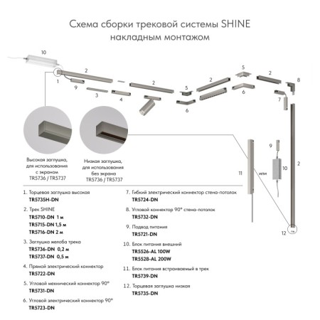 Угол профиля Denkirs TR5731-DN