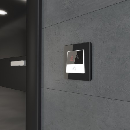 Кнопка звонка Встраиваемые механизмы белые W1114601