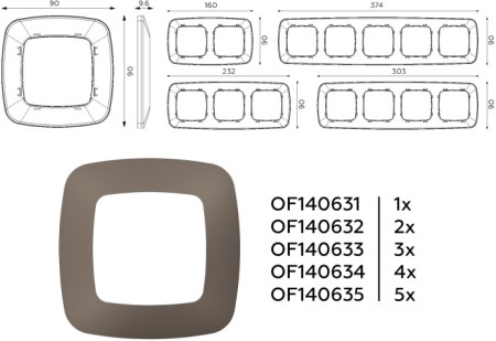 Рамка OMEGA OF140635