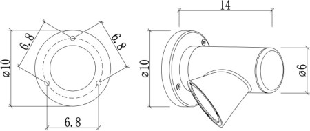 Настенный светильник уличный Brooklyn A2063AL-1BK