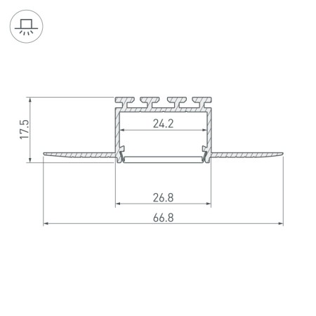 Профиль Arlight 044849
