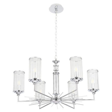 Подвесная люстра Crystal Lux GLORIA SP6 CHROME