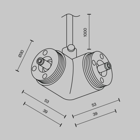 Коннектор Maytoni Technical CA014LC-P-B