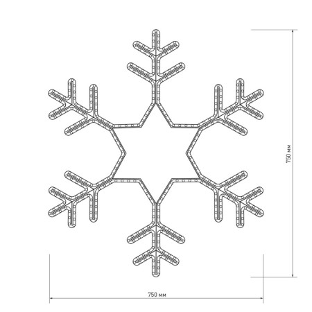 Светодиодная фигура ARdecoled 025307