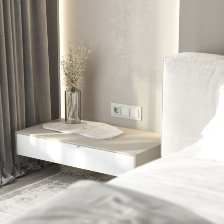 Розетка Встраиваемые механизмы белые матовые W1171761