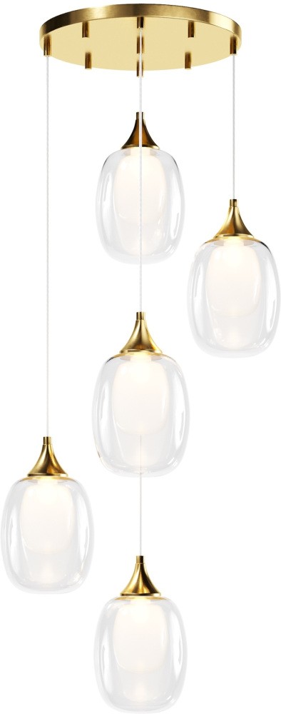 Подвесной светильник Aura MOD016PL-05BS