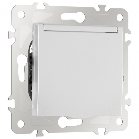 Розетка Arte Milano 203.41-1.silver