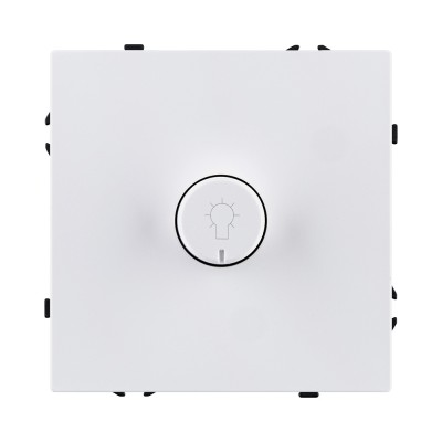 Светорегулятор для светодиодных ламп 200W, белый глянцевый Kollinger Eclipse EC-023WG