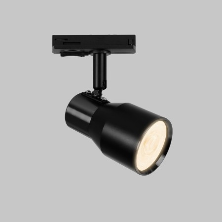 Светильник спот GU10 для трековой системы 1 фазный трек 220В, макс 50Вт, Черный IL.0010.0019-BK