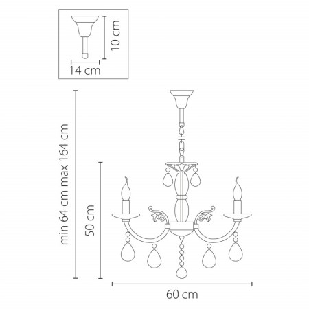Подвесная люстра Lightstar 694061