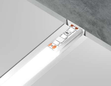 Профиль для светодиодной ленты Illumination GP1001WH