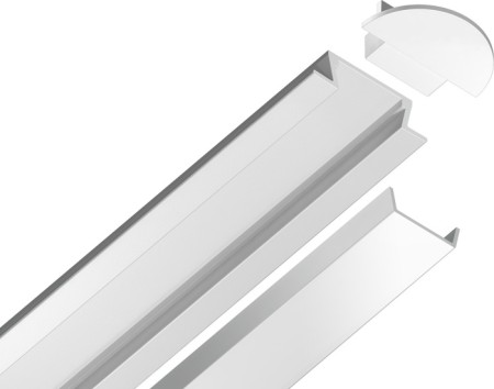 Профиль для светодиодной ленты Illumination GP1001WH