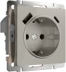 Розетка Встраиваемые механизмы дымчатый W1271704