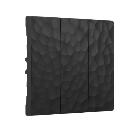 Набор клавиш Встраиваемые механизмы Hammer черные W1239008