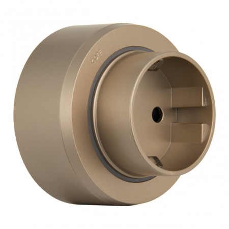 Трековая система розеток Arte Milano 397951TS/ES Gold