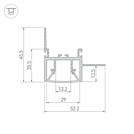 Профиль Arlight 044857