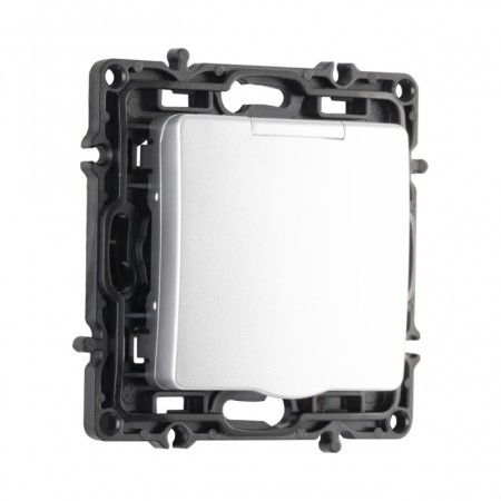 Розетка Arte Milano 217.41-1.silver