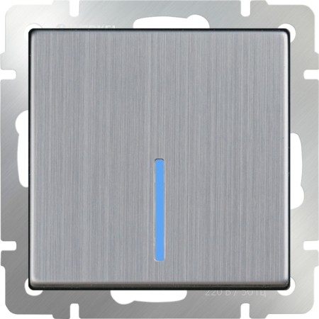 Выключатель Встраиваемые механизмы глянцевый никель W1110102