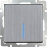 Выключатель Встраиваемые механизмы глянцевый никель W1110102