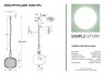 Подвесной светильник Simple Story 1120-1PL