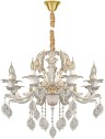 Подвесная люстра CLEOPATRA CLEOPATRA SP8 WH+GL