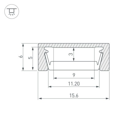 Профиль Arlight 044543